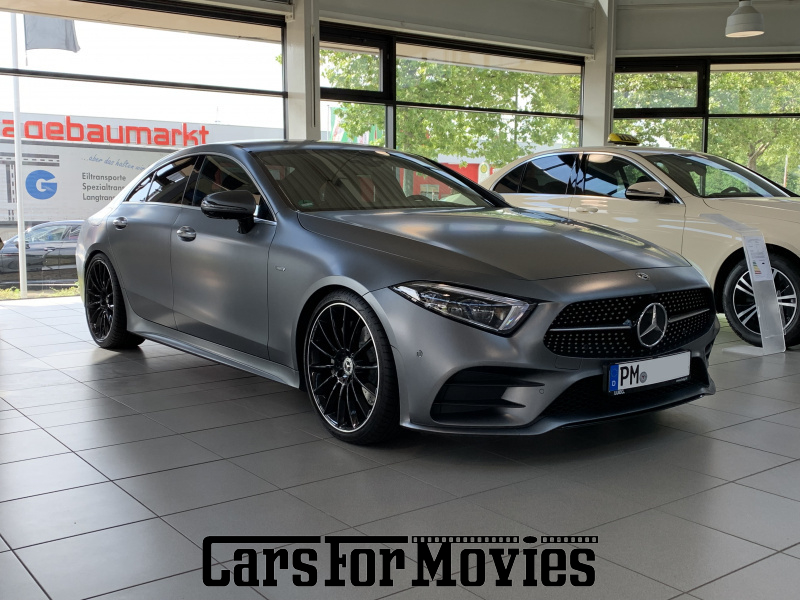 CarsForMovies | Mercedes Benz CLS 2019 Deutschland Grau Schwarz Zivilfahrzeug Coupe Brandenburg 6425 tuning matt